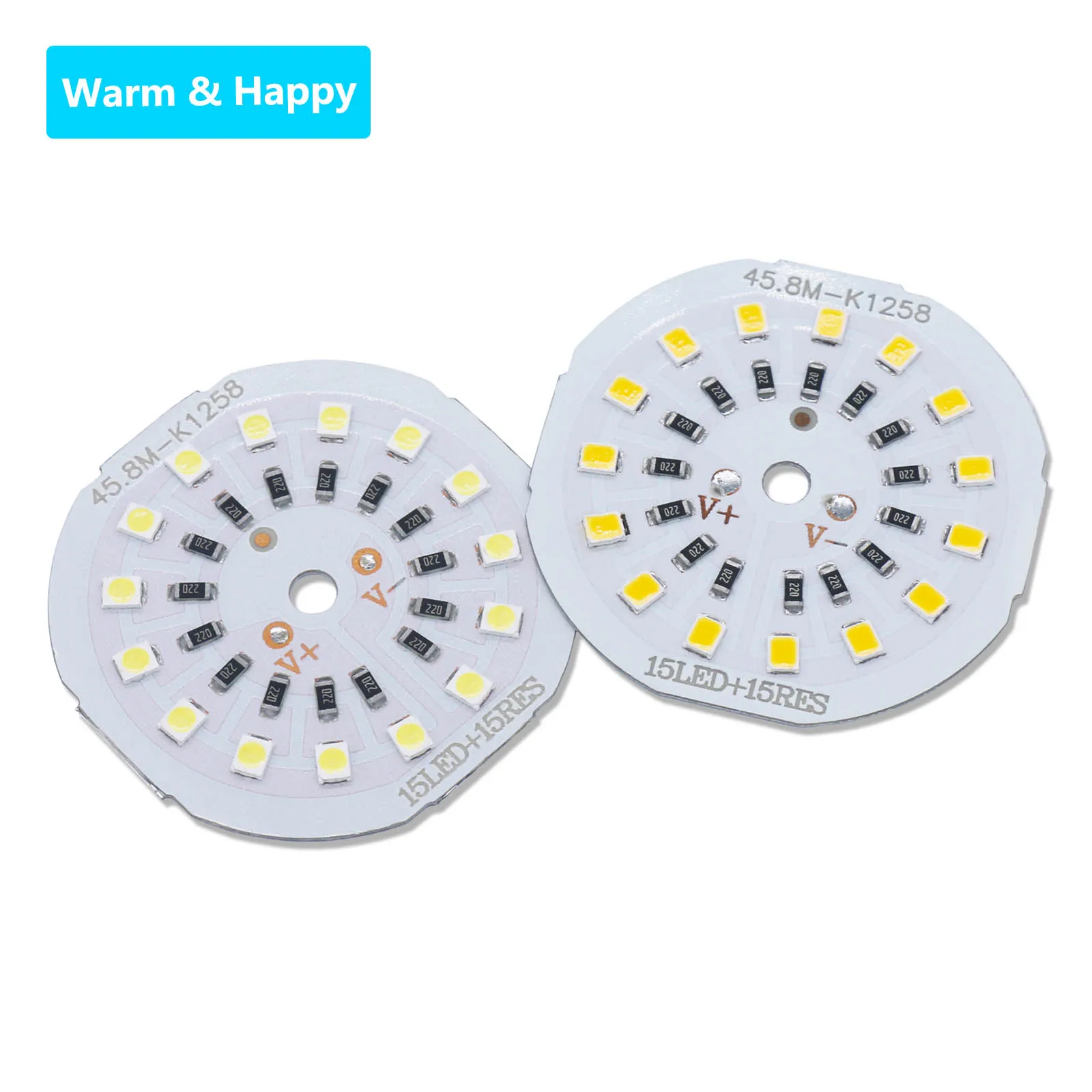 1pcs 5pcs 10pcs LED Light Board 13W 17W 21W 25W DC12V SMD2835 LED Bulb Desk Lamp Wall Lamp 6500K 3000K Lighting Accessories