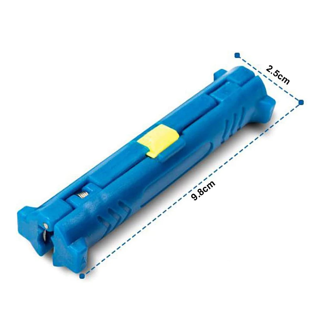 ZoeRax Abisolierzange Stift Netzwerkkabel Werkzeuge Draht Kabelschneider Rotary Koaxial Draht Abisolieren Schneidemaschine Zange – Detail 6