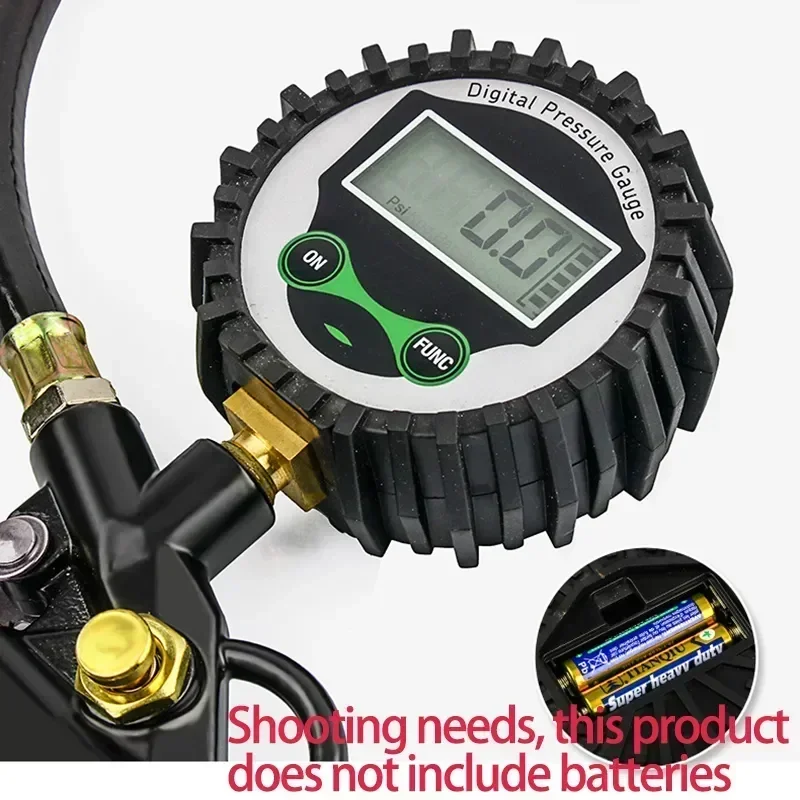 LCD Inflation Backlight Digital Display Air Car Inflator Pressure LED Manometer Vehicle EU Gauge Monitoring Tire