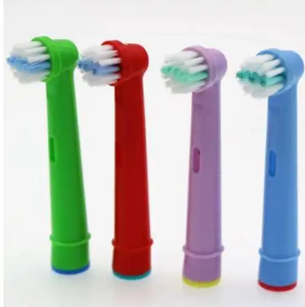 4pcs Replacement Kids Children Tooth Brush Heads For Oral-B Electric Toothbrush Fit Advance Power/Pro Health/Triumph/3D Excel