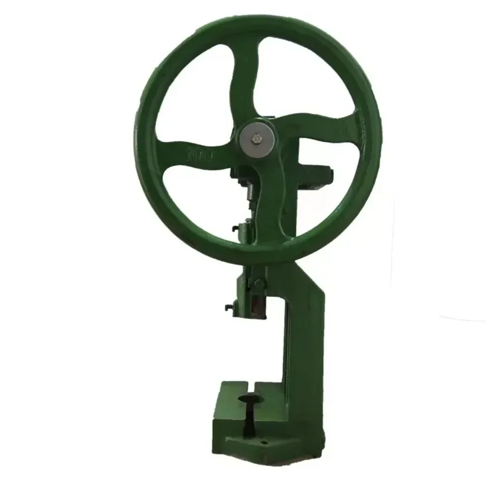 Small Manual Hand Press Plate Punch Machine Desktop Punching