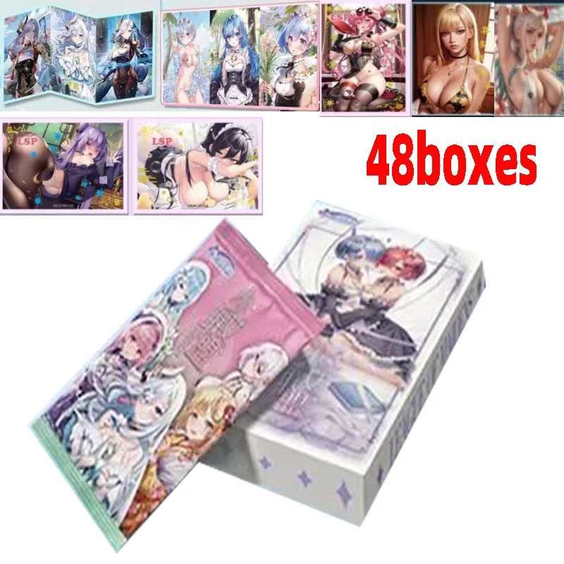 Wholesales 48boxes  Goddess Story Girl Alliance Cards Cards Sexy  Table Playing Game Board Kids Adult Toys Christmas