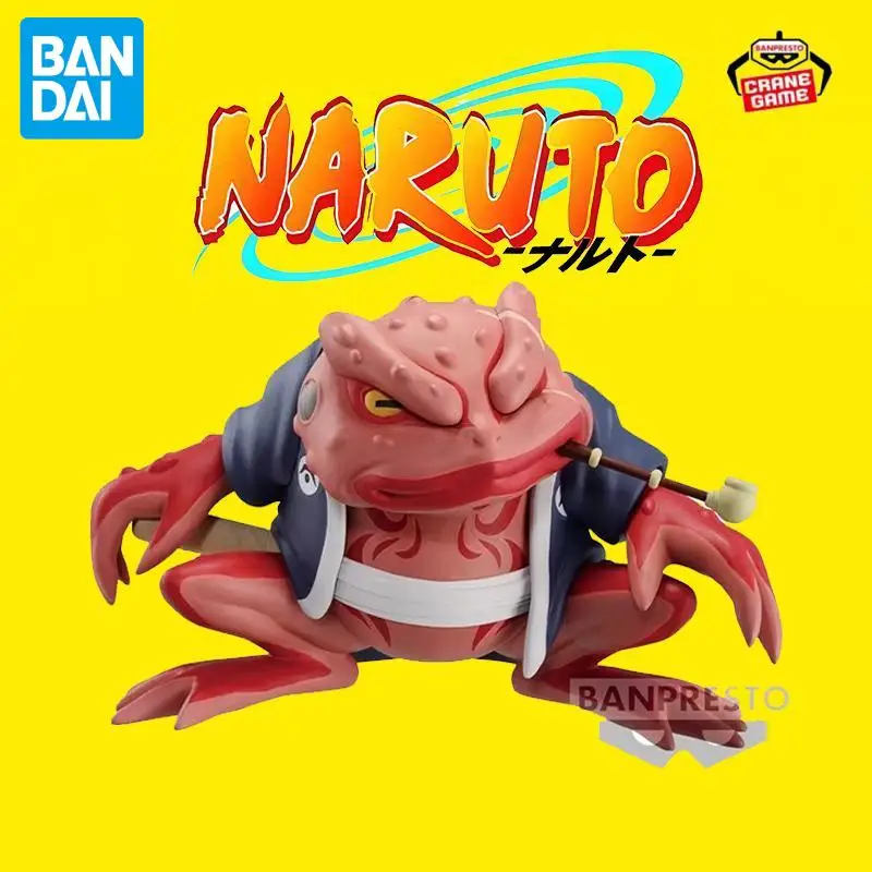In Voorraad Bandai Originele Naruto Gama bunta Anime Figuur Action Model Cartoon Pop Desktop Speelgoed Pvc Decor Ornamenten Festival Geschenken