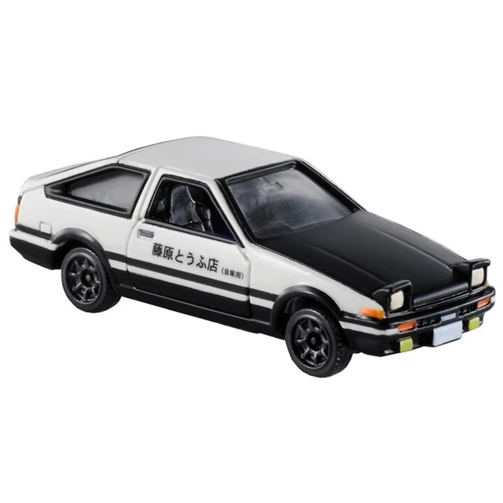 Takara Tomy Tomica Model Samochodu Toyota AE86 z Odlewu Stopu Metali, Kolekcja Samochodów Wyścigowych w Stylu INITIAL D, Model Zabawka