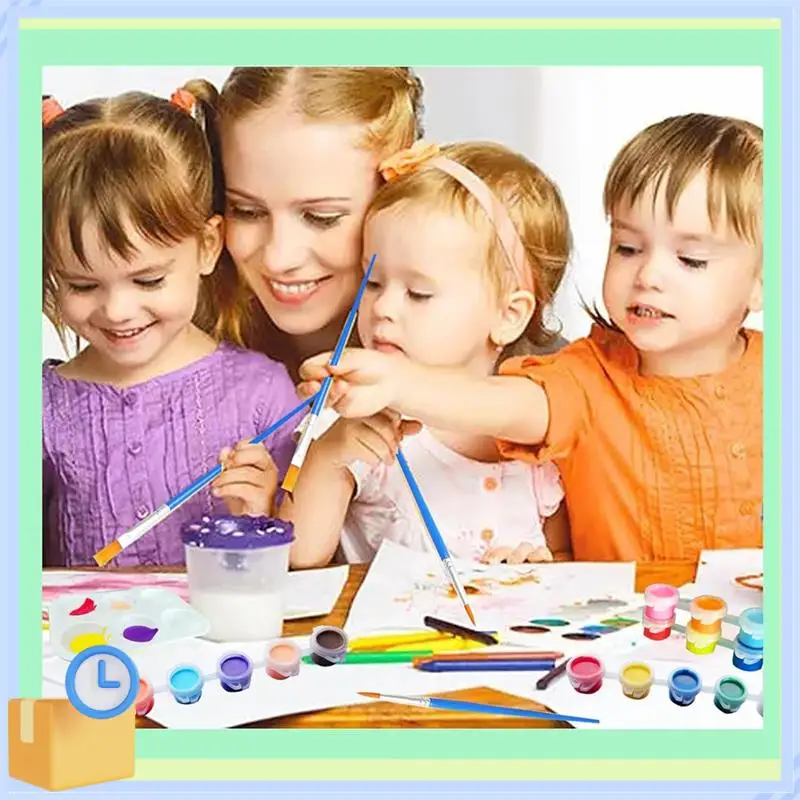 

Popular Mini Acrylic Paint Set, Acrylic Paint Strips For Kids And Adults, Great For Birthday Party Home Classroom Gifts