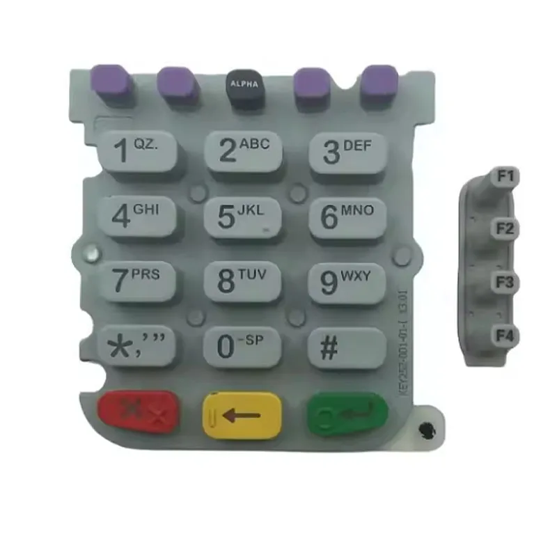 verifone-vx520-pos端末用シリコンキーボード