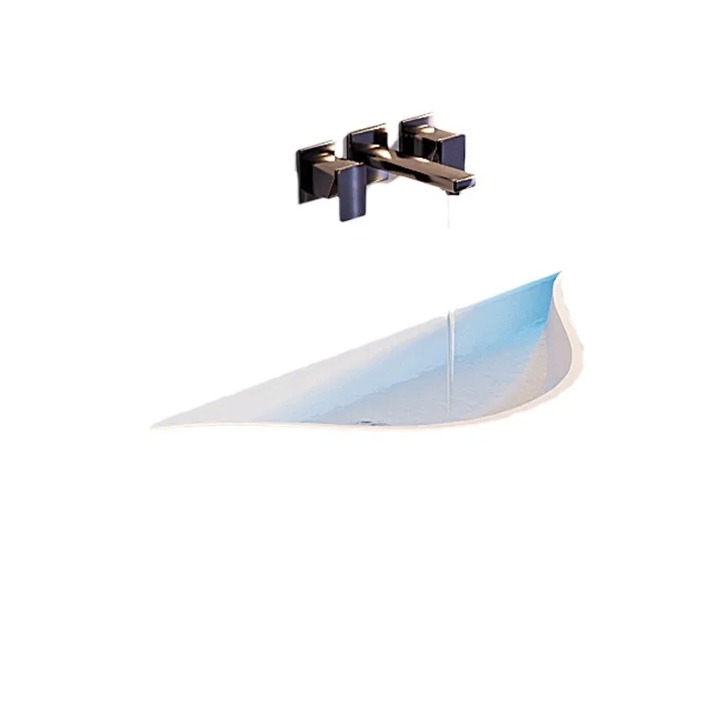 

Smiley face basin integrated wash basin curved line wash basin