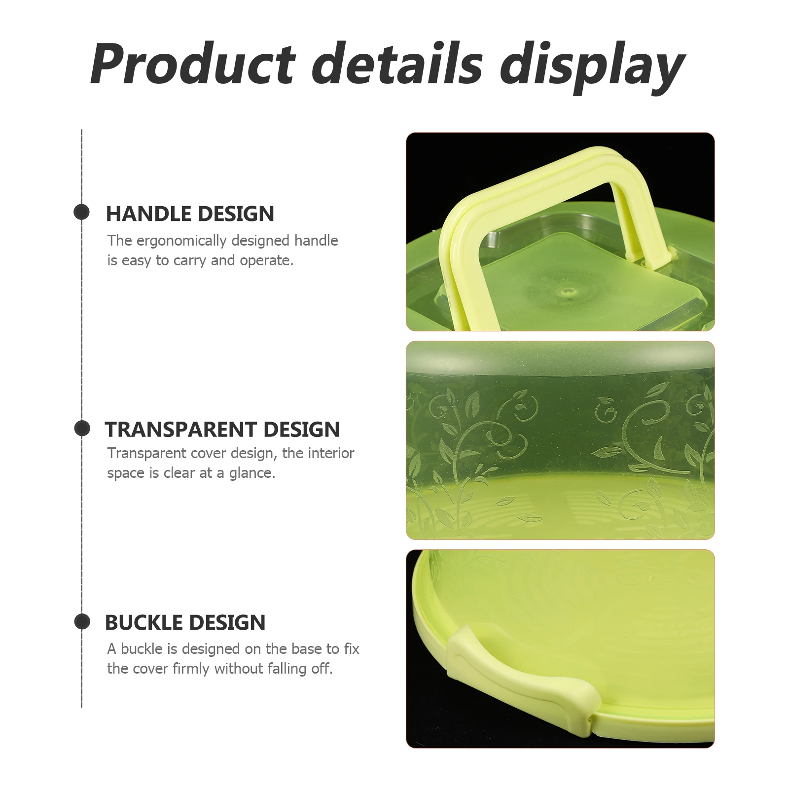 

Kitchen Baking Tool Portable Cake Case for Wrapping Gifts and Small Items Cake Boxes Kitchen Baking Tool