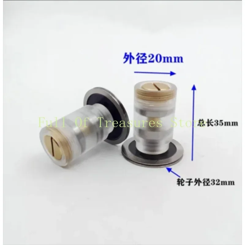 Wire cutting machine accessories, guide wheel assembly, organic single-sided