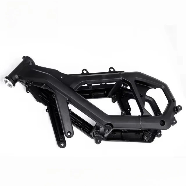 Renhang Aluminum 6061 Forged Anodized Black Front Frame for Shineray EX2 Off-road Dirt Bike Motorcycle Body System 10 Year