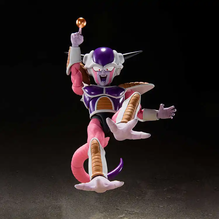 

In Stock Bandai Original SHF Dragon Ball Z FRIEZA FIRST FORM & FRIEZA POD Character Model Toy Gift Collection
