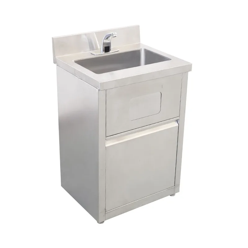 

Hot Hospital Faucet Hand Washing Infrared Sensor System Toilet Canteen Portable Sink with Water Tank