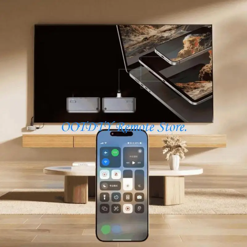 

Radio Set For PC Observe 4K Input 1080P Output Double Frequency Selection Easy Arrange Denial Latency