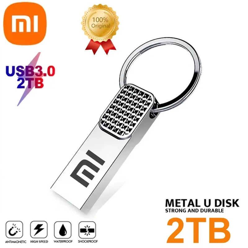 Xiaomi 2tb USB Flash Drive 3.2 Type C PenDrive usb Memory Stick 128GB Pen Drive 256g Flash Disk For PC Phone U Disk Smart Home