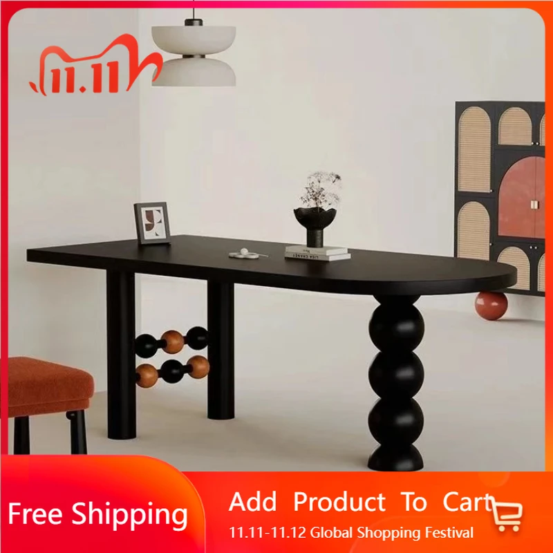 

Craft Serving Dining Table Luxury Nordic Outdoor Italian Japanese Dining Table Restaurant Wood Princess Muebles Trendy Furniture