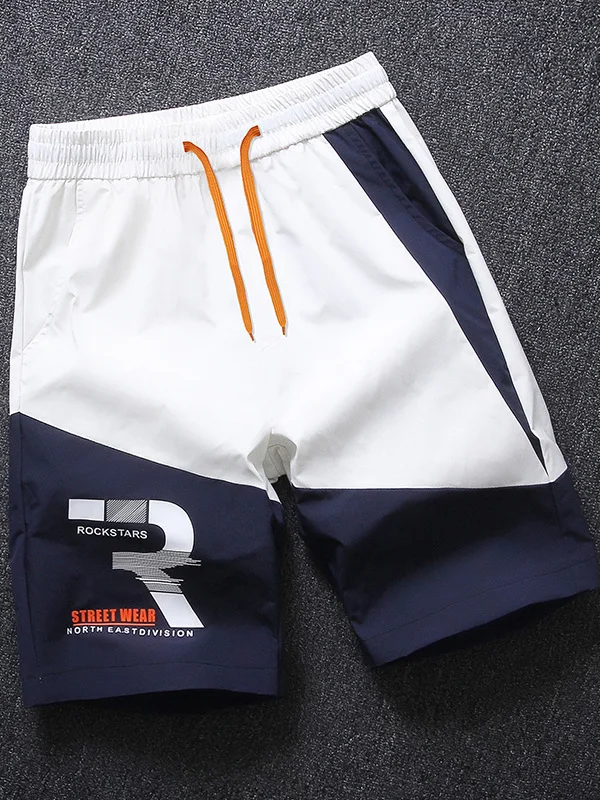 

Ice Silk Men's orts Summer Casual Loose Fit Thin Beach Sport Pants Qui Dry Comfortable Lightweight Trendy Brand