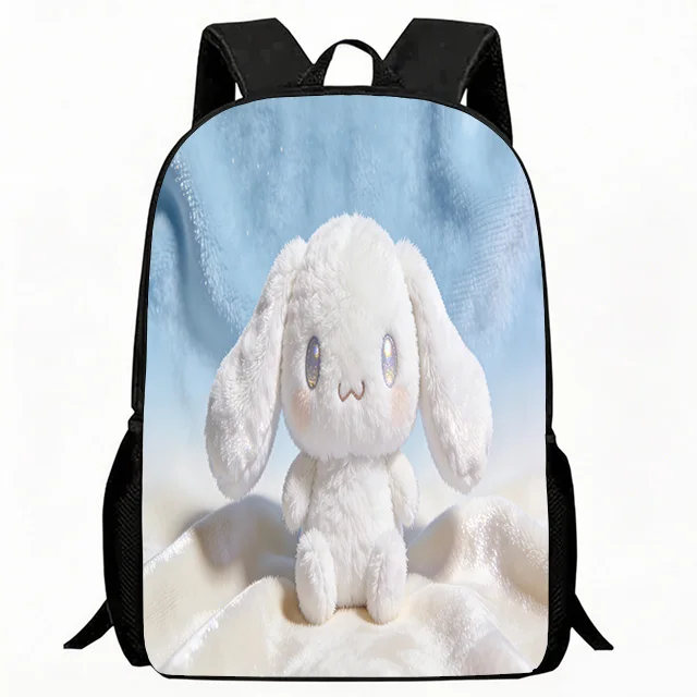 

Kids Bag Soft Plush Puppy Print School Backpack Adjustable Breathable Children's Casual Daypack Lightweight Durable Kids Bookbag
