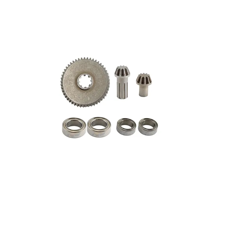 Zestaw stalowych przekładni i koła zębate do samochodów RC MJX 14301 141302 14303 16207 16208 16209 16210 H16, kompatybilny z 16401Y 16402Y