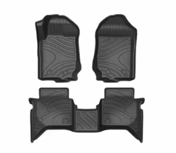 New Arrivals TPE Floor Mat Custom Car Mats Luxury Carpet Use For Ford Ranger Raptor 2019-2022 Left Hand Drive