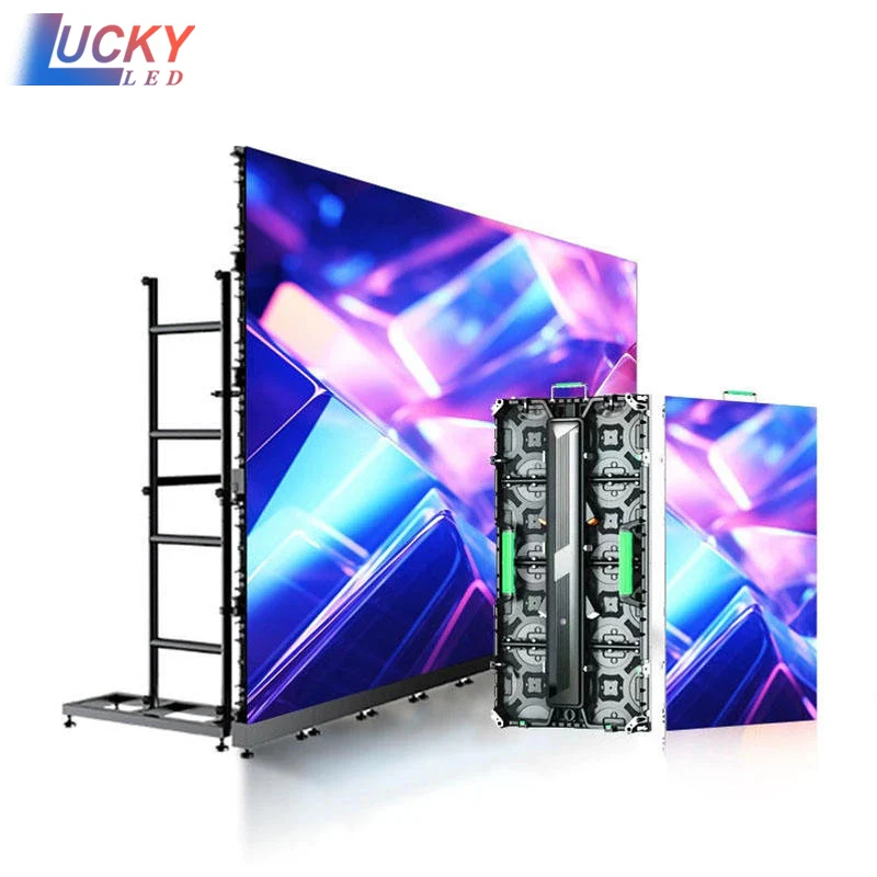 NovaStar hd Smd Rental Led Display Screen Indoor P3.91 P3 Led Wall Panels Die Casting Aluminum Frame Led Dj Booth