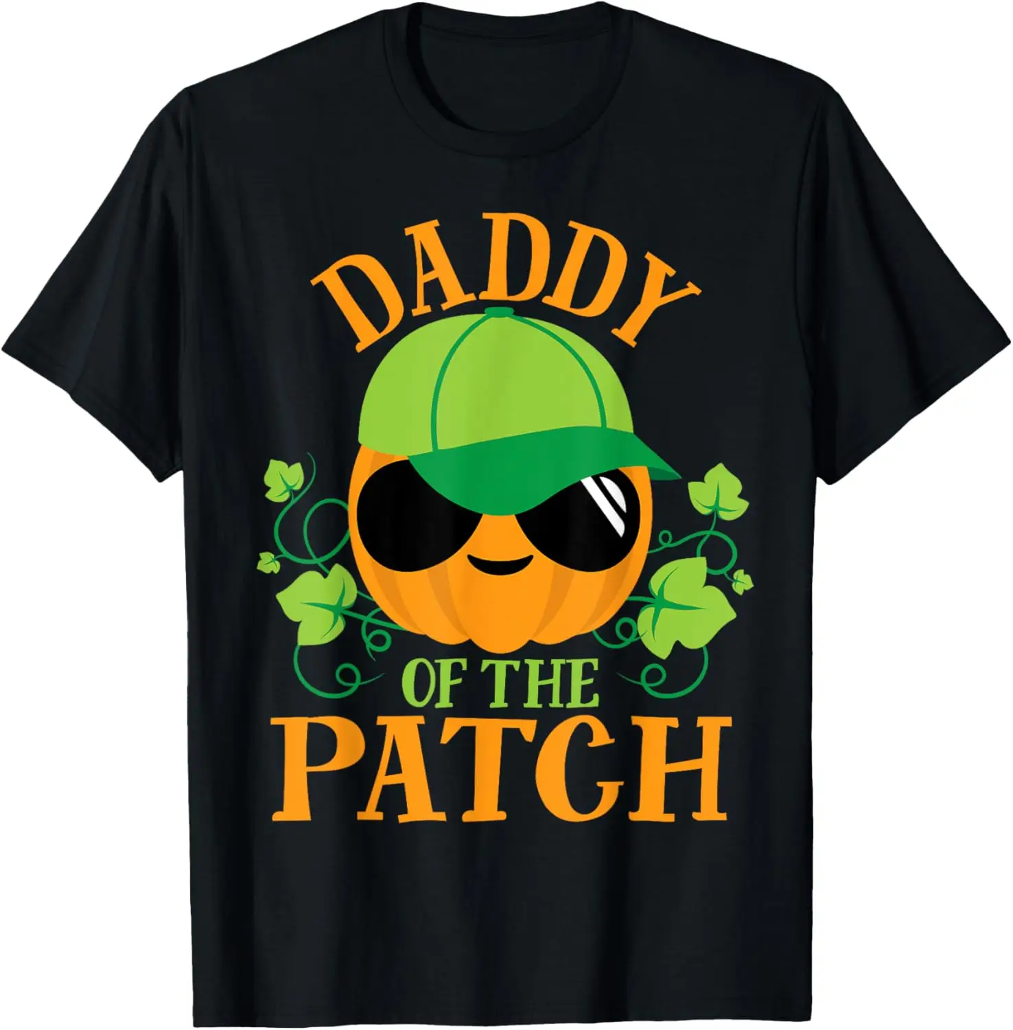 

Одинаковый семейный комплект Daddy Pumpkin of the Patch Футболка на Хэллоуин для папы