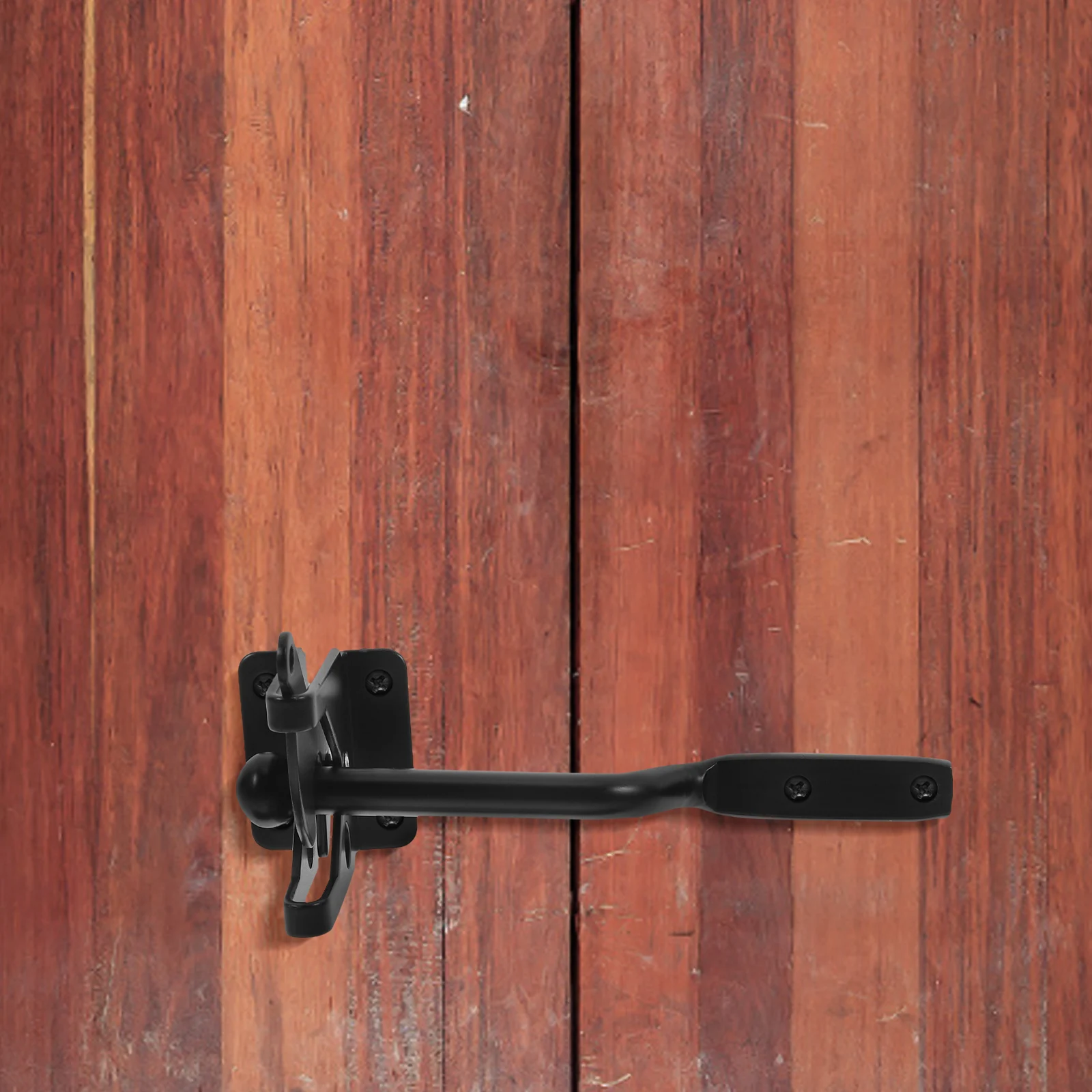 

Fence Door Lock Latches for Gates Barn Locking Hinge Enclosed Trailer Hinges Black Hardware