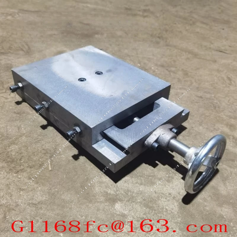 Suitable for Cast Iron Workbench Dovetail Groove Drag Plate Screw Guide Rod One-Way Slider Workbench Woodworking Machinery