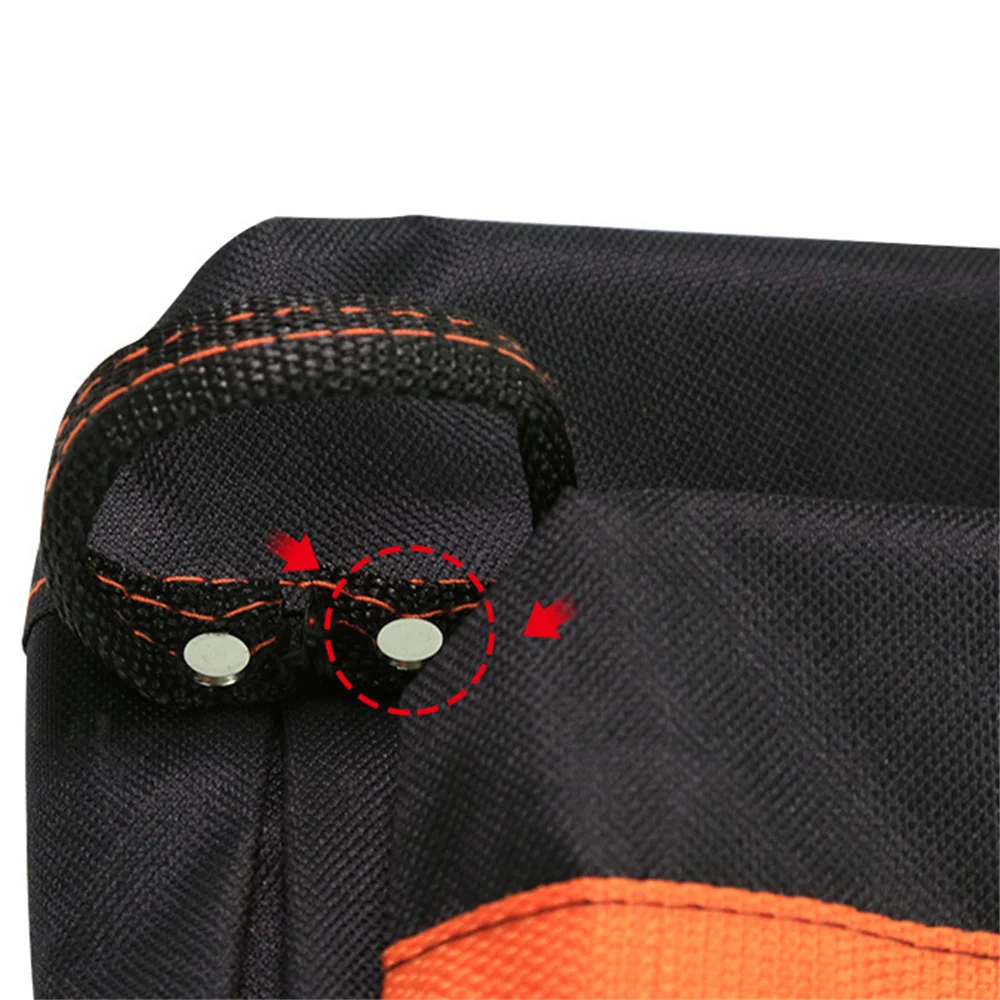 NEW 7 Pocket Tool Pouch Belt Waist Bag With Strong Buckle Electrician Tools Storage Bag Oxford Cloth Handware Tool Pouch