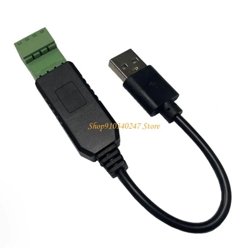 Q22A 産業用 USB から RS485 シリアルコンバータモジュール CH340 チップセットによる高速信号変換 PLC 接続用