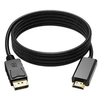 4K DisplayPort to HDMI-compatible Cable for PC Laptop HDTV Projector Monitor 3m DP to HD Adapter Display Port Video Audio Cable