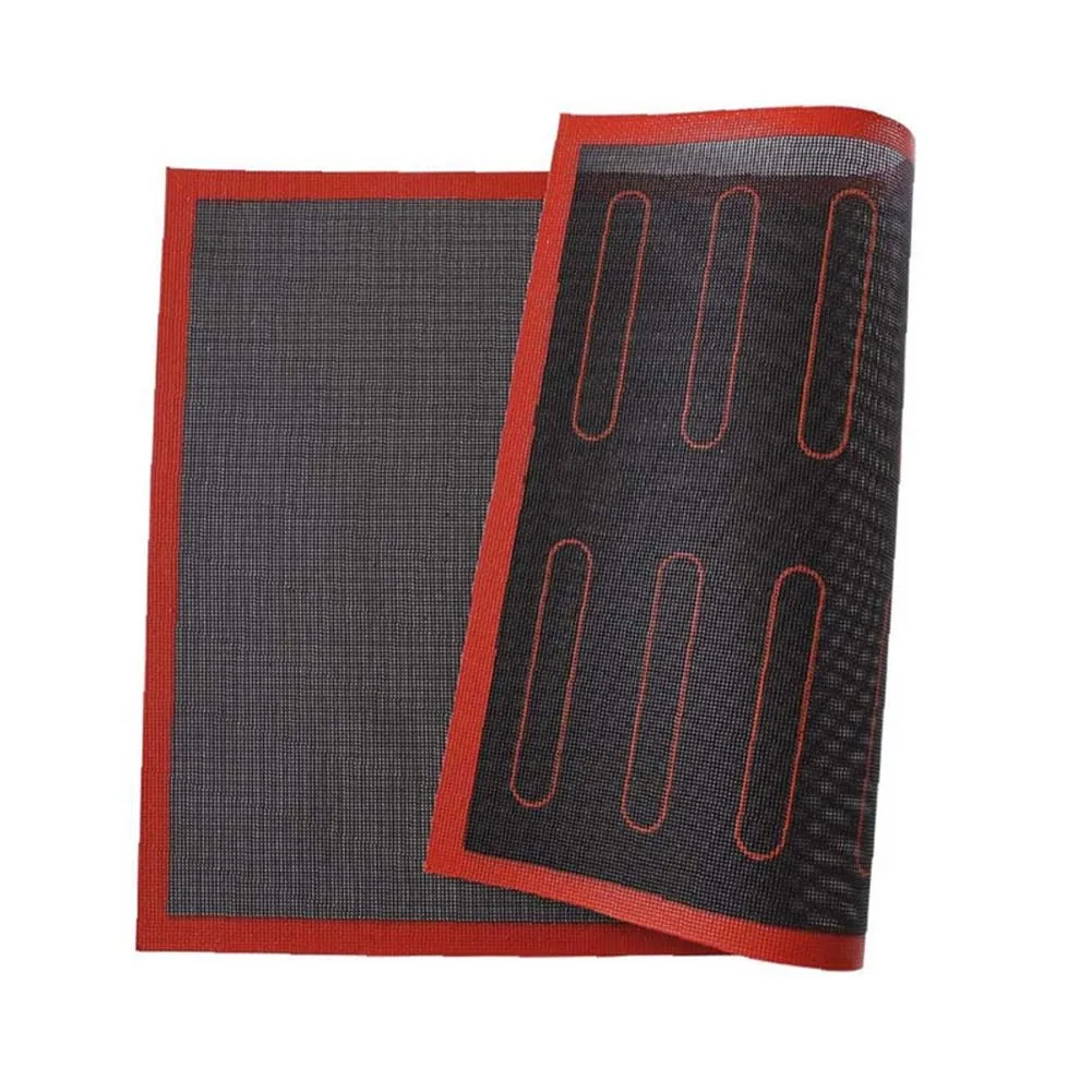 Silicone 30x40cm Double Sided Printing Baking Mat Non Stick Pastry Oven Cake Baking Perforated Sheet Liner Pastry Mat