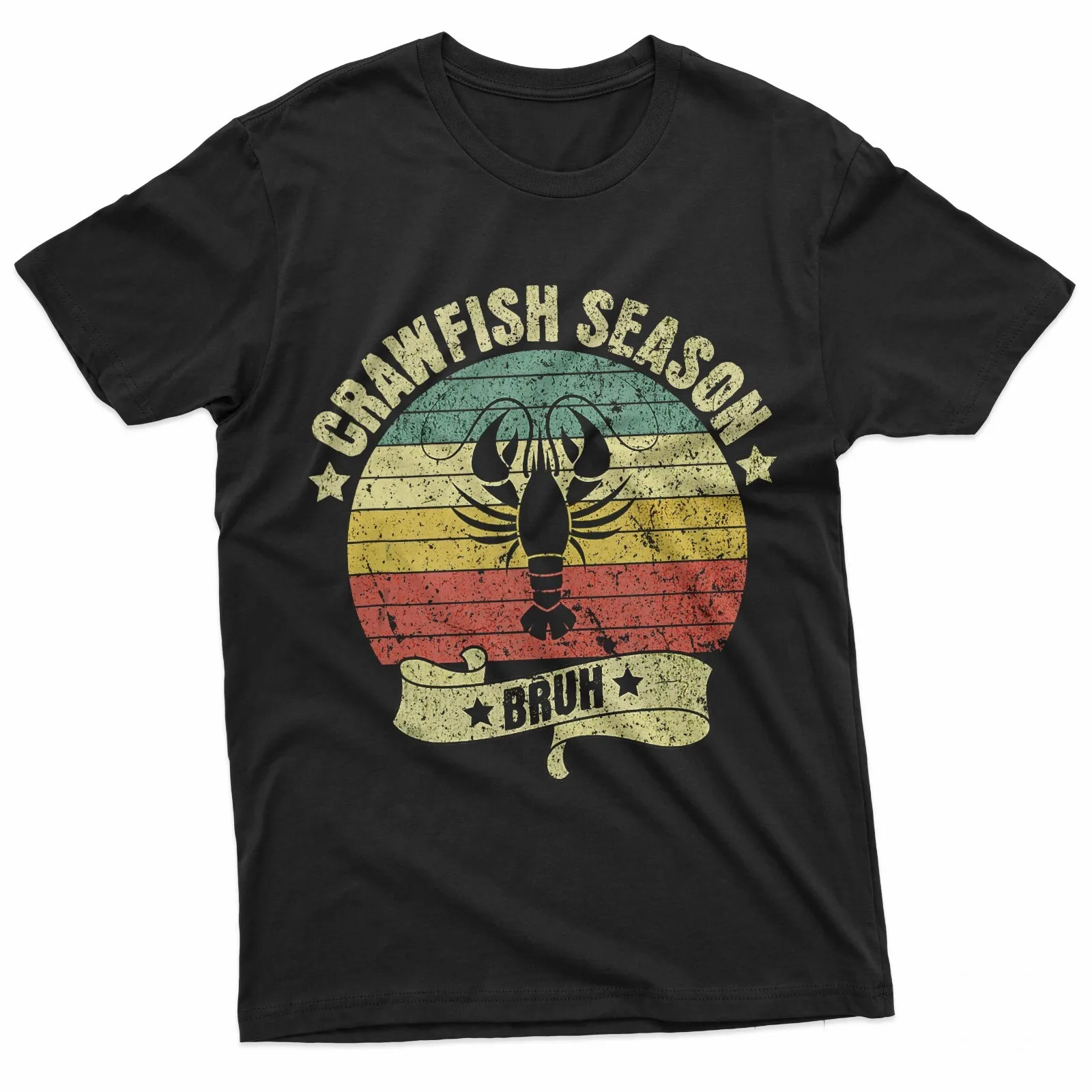 Camiseta estilo retro del Festival de Cangrejos de Río para hombre