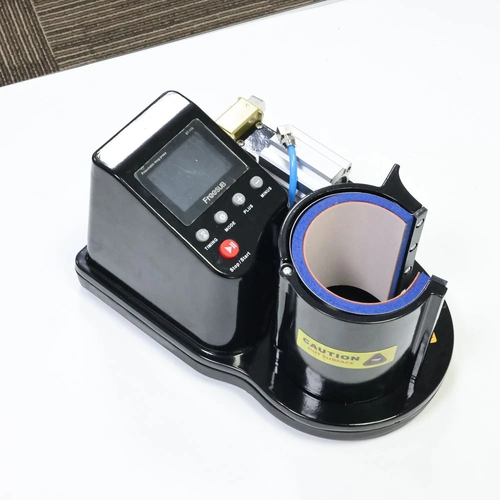 

Professional Auto Pneumatic Mug Heat Press Machine ST-110 | LCD Display | 280W Power