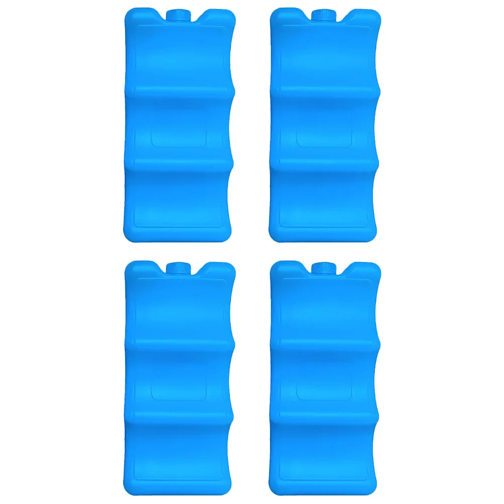 4 Pcs Breast Milk Storage Ice Packs Cooler for Breastmilk Board Baby Bottle Container Reusable Freezer Bags Pouch