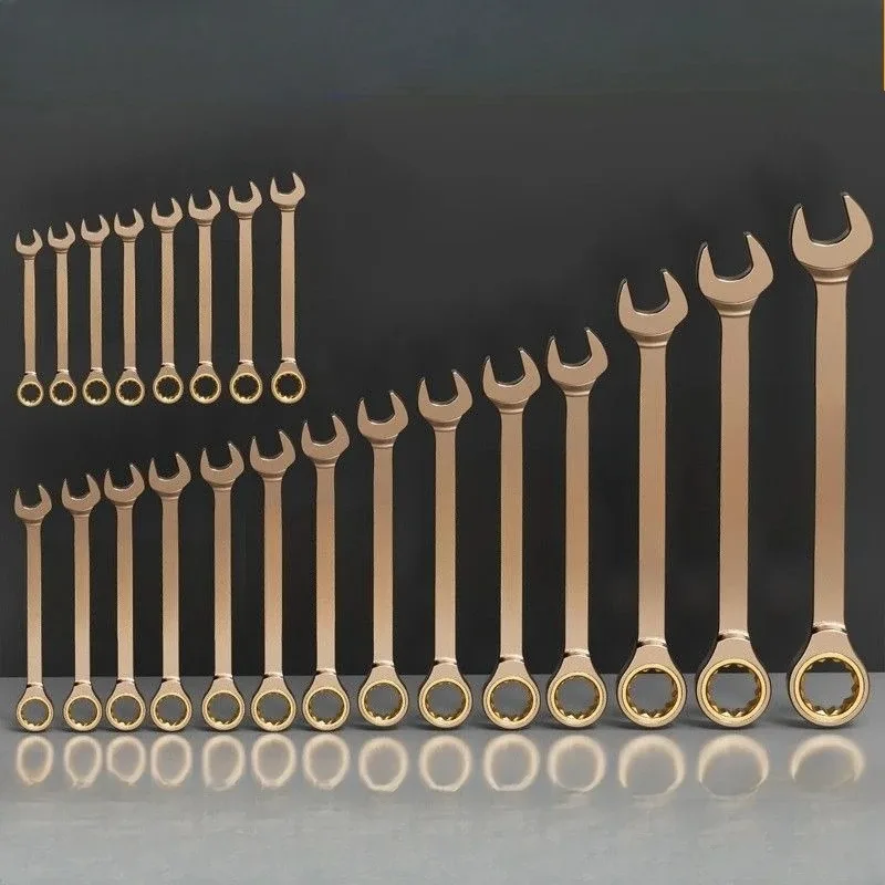 

Ratchet Wrench Set 6-32mm Quick Release Dual Purpose Manual Tool for Auto Repair
