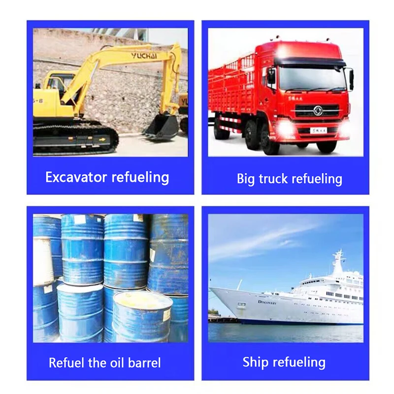 Metering Refueling Machine Diesel Electric Pump Diesel Dispenser Pump Self-Priming Pump High Power Refueling Gun