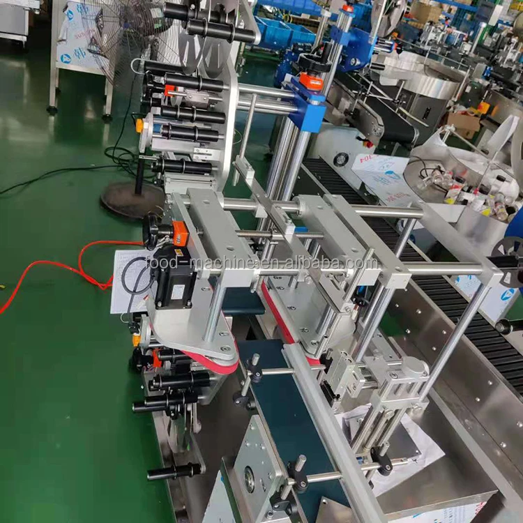 مصنع بيع التلقائي سطح مسطح علامة صندوق ورقي الكتب صينية ملصق آلة وضع العلامات العلوية والسفلية #5