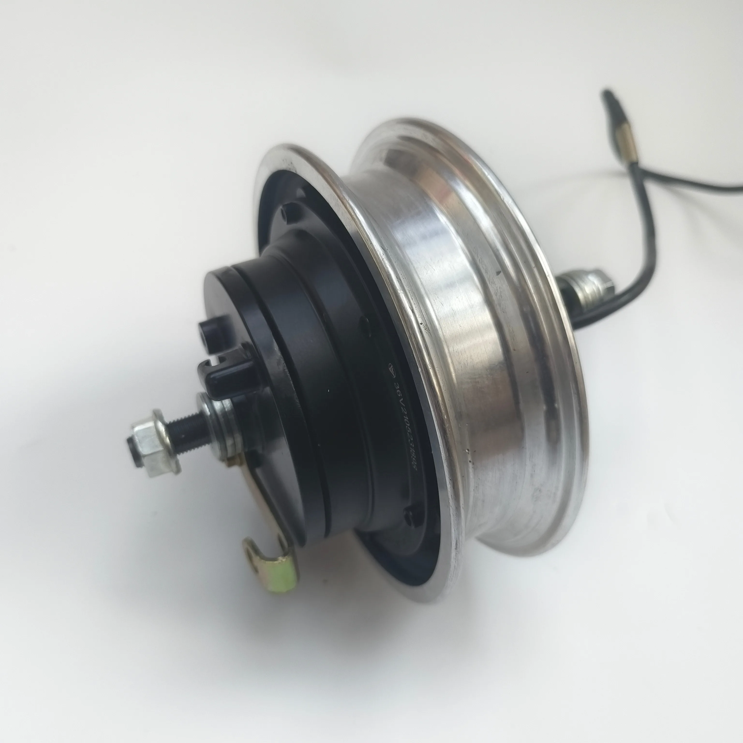 10-inch brushless in-wheel motor 24V36V48V350W500W electric scooter drum brake three-wheeled electric vehicle modified motor