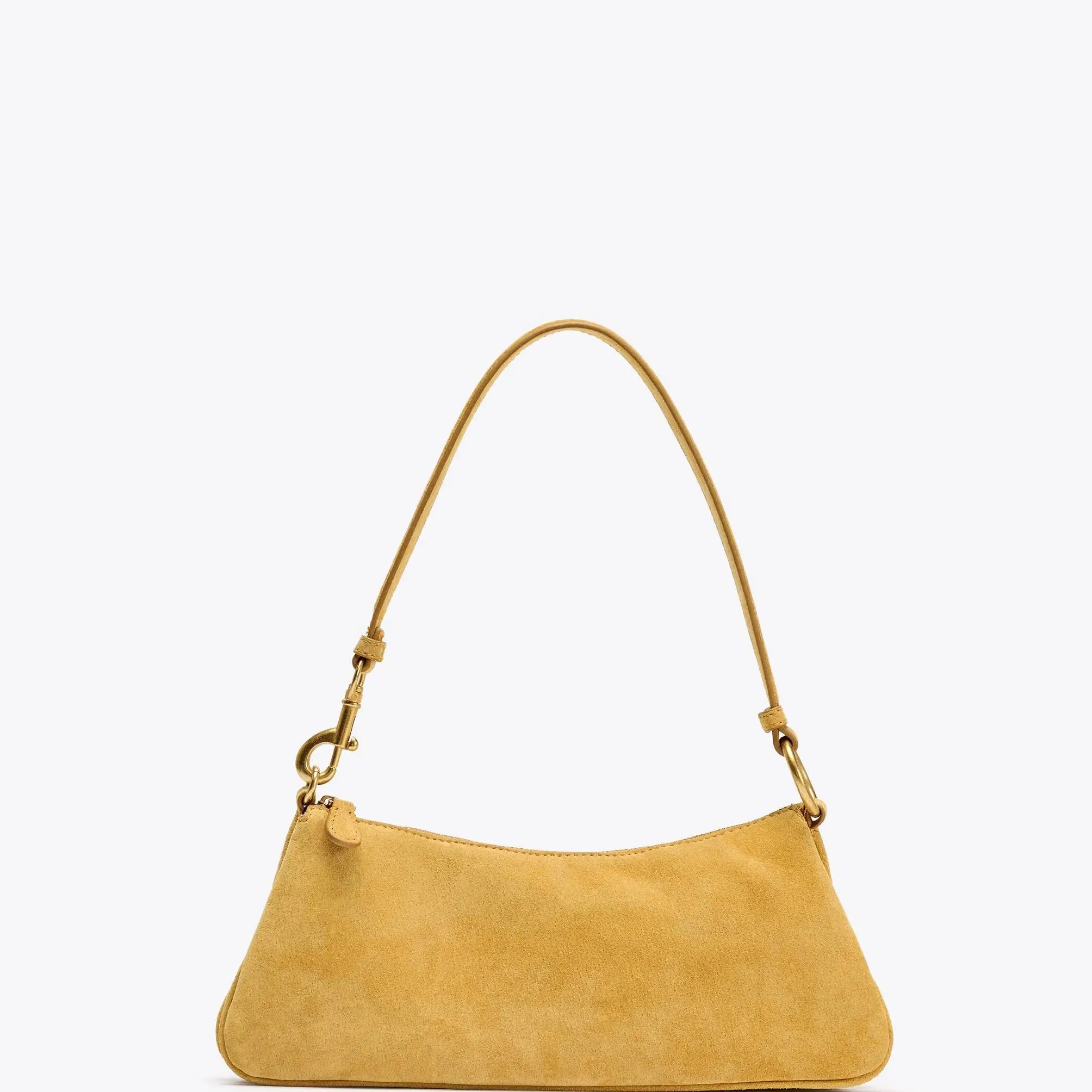 

Fashionable Suede Women's Bag Hot Sale Of The Season New Style Vintage Soft PU Leather Single Shoulder Crossbody Bag with Phone