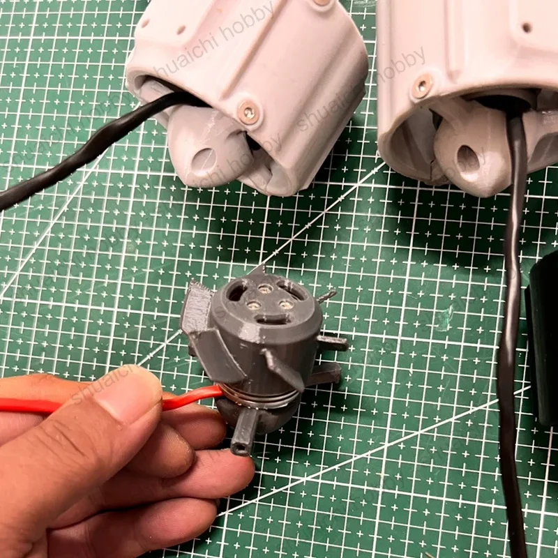 มอเตอร์ขับเคลื่อนใต้น้ำ ROV 12-17V กำลังสูงสุด 500 วัตต์ แรงขับ 2-2.5 กิโลกรัม ตัวเลือกแบบสองทิศทาง พร้อม ESC 40A สำหรับเรือลาก/เรือเหยื่อ/เรือดำน้ำ ชิ้นส่วน DIY