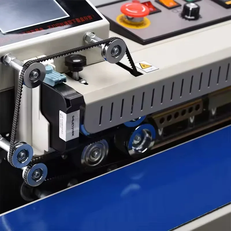 

Gold Seller FR-1600 Electric Pouch Sealer Inkjet Print Continuous Band Sealing Machine for Beverages Apparel Film Paper Ba