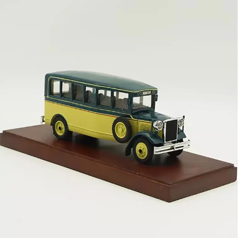 

Diecast 1:43 Scale B46 Bus Alloy Retro Car Model Finished Product Collection Gift Static Model Display Souvenir Simulation Toy