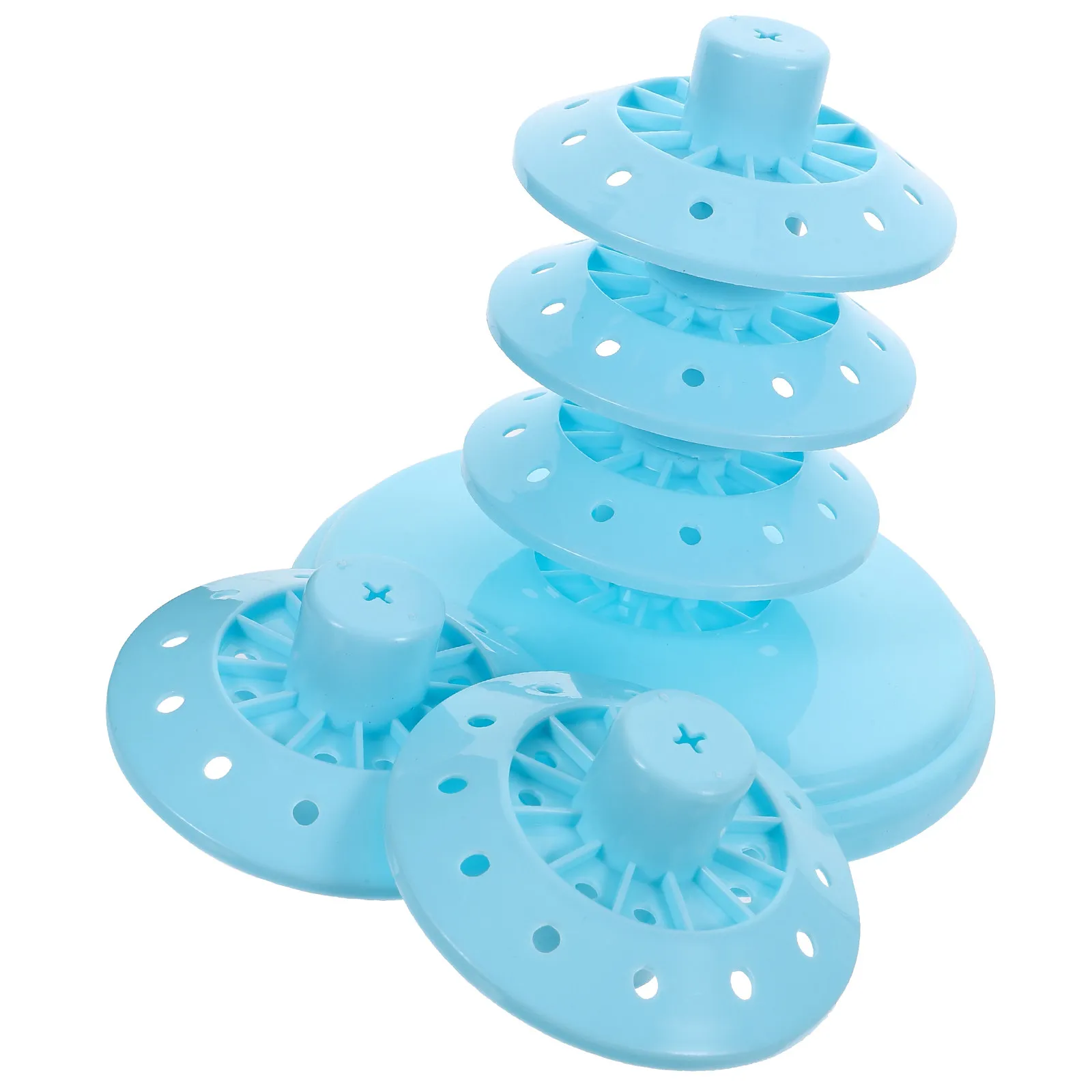 Multi-Hole Lollipop Stand for Cake Pops Display PP Material Desktop Display Rack Portable Lightweight Stable Tabletop Lollipop