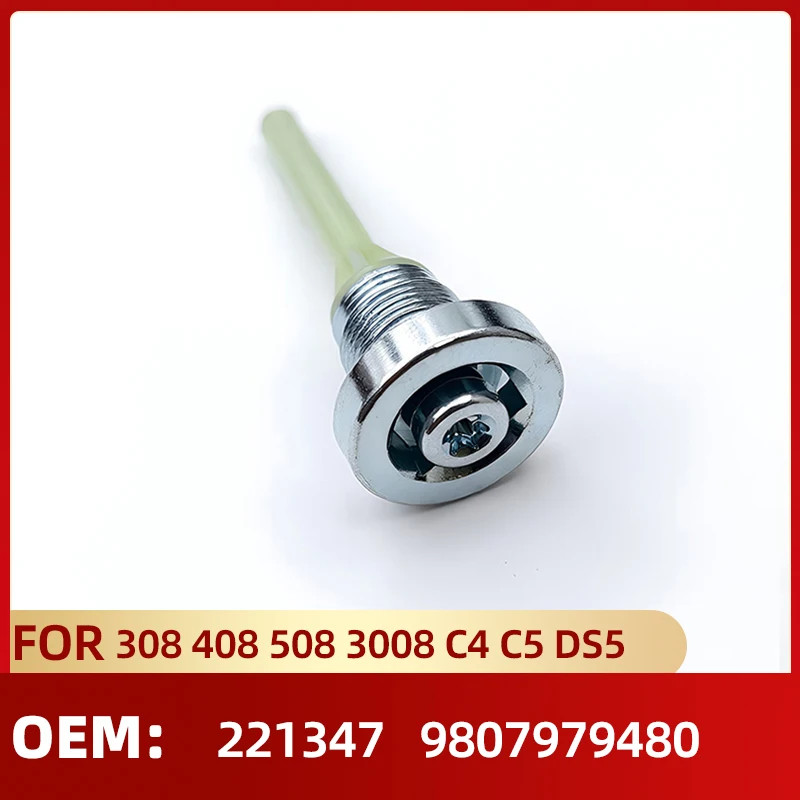 

For Peugeot 308 408 508 3008 RCZ Citroen C4 C5 DS5 Automatic Transmission Gearbox Oil Drain Screw 221347 9807979480