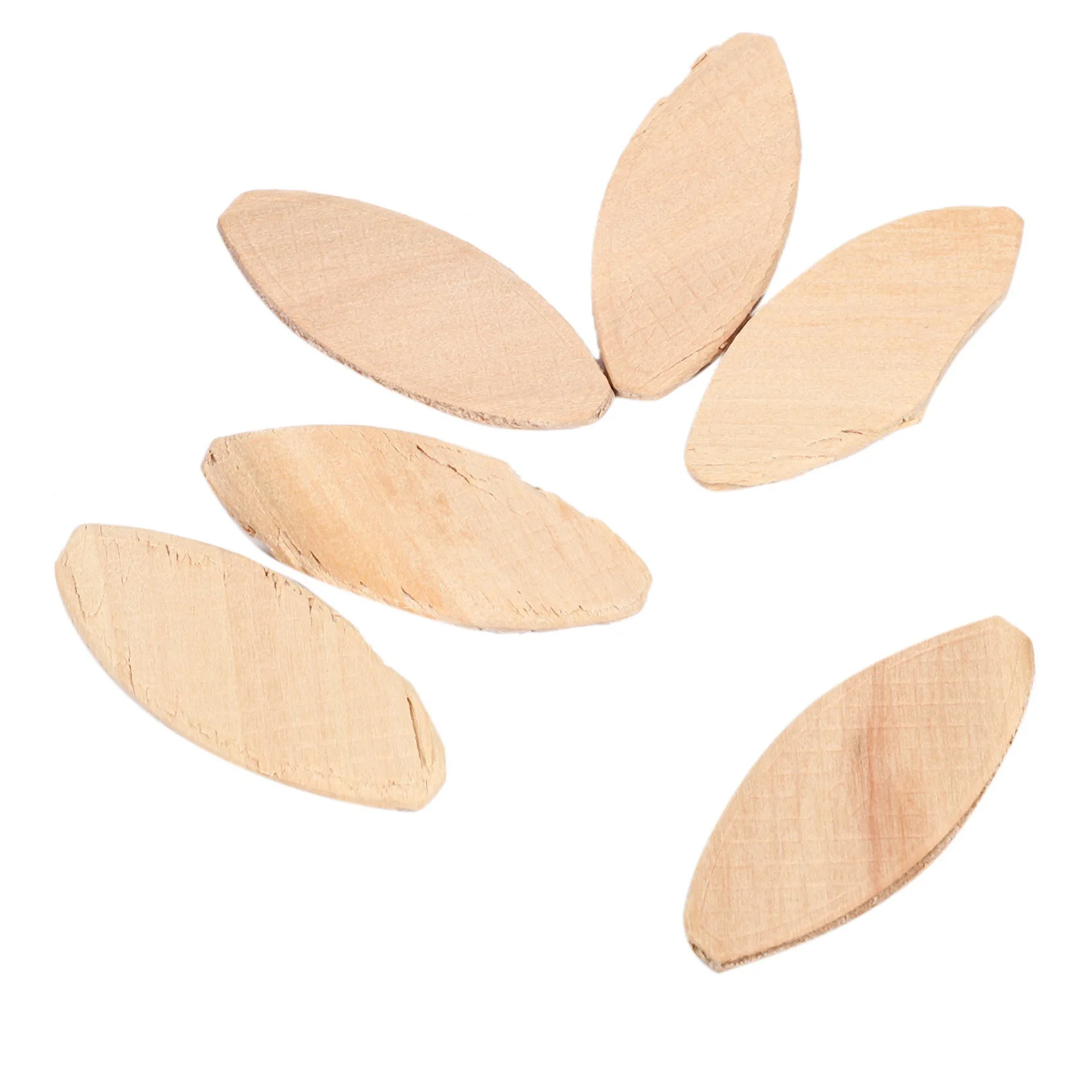 

B03C-200Pcs Assorted Wood Biscuits For Tenon Machine Woodworking Biscuit Jointer No.20 & No. 0