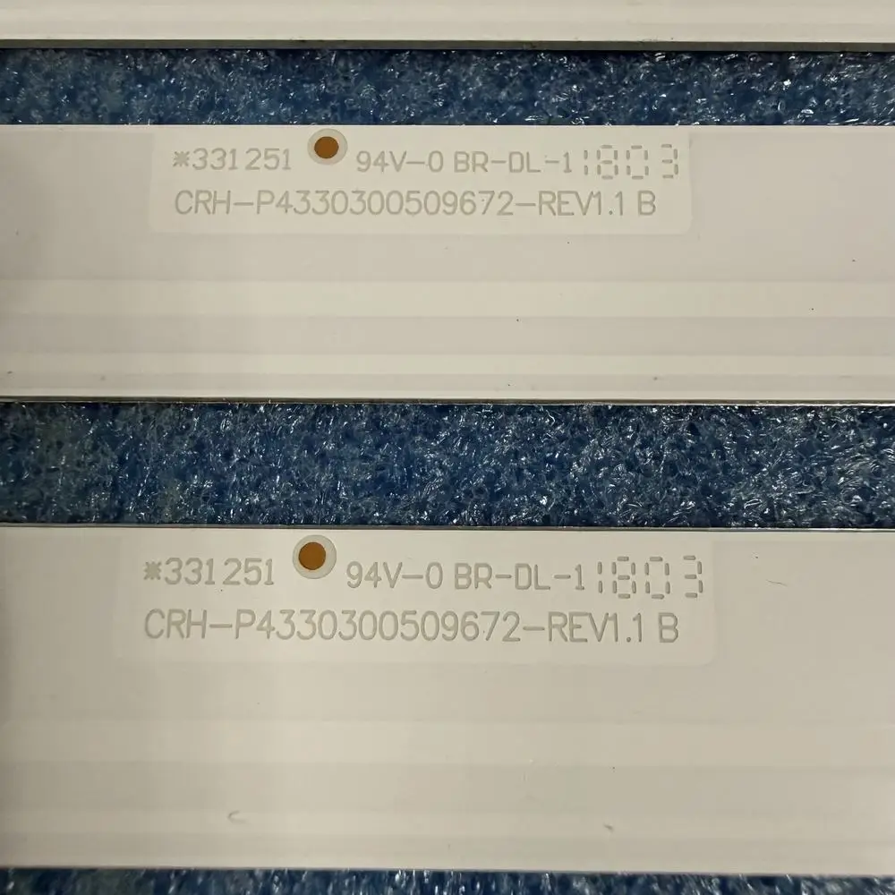 Full LED Backlight Strip 9LED For Sharp LC-43CUG8462KS LC-43CFG6452E LC-43FG6352E LC-43UI8872 LC-43CFG6241K LC-43CFE6242K