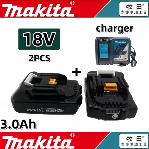 Genuine Makita 18V Battery 3Ah Battery BL1860 BL1850B BL1850 BL1840 BL1830B Makita Replacement Lithium Battery