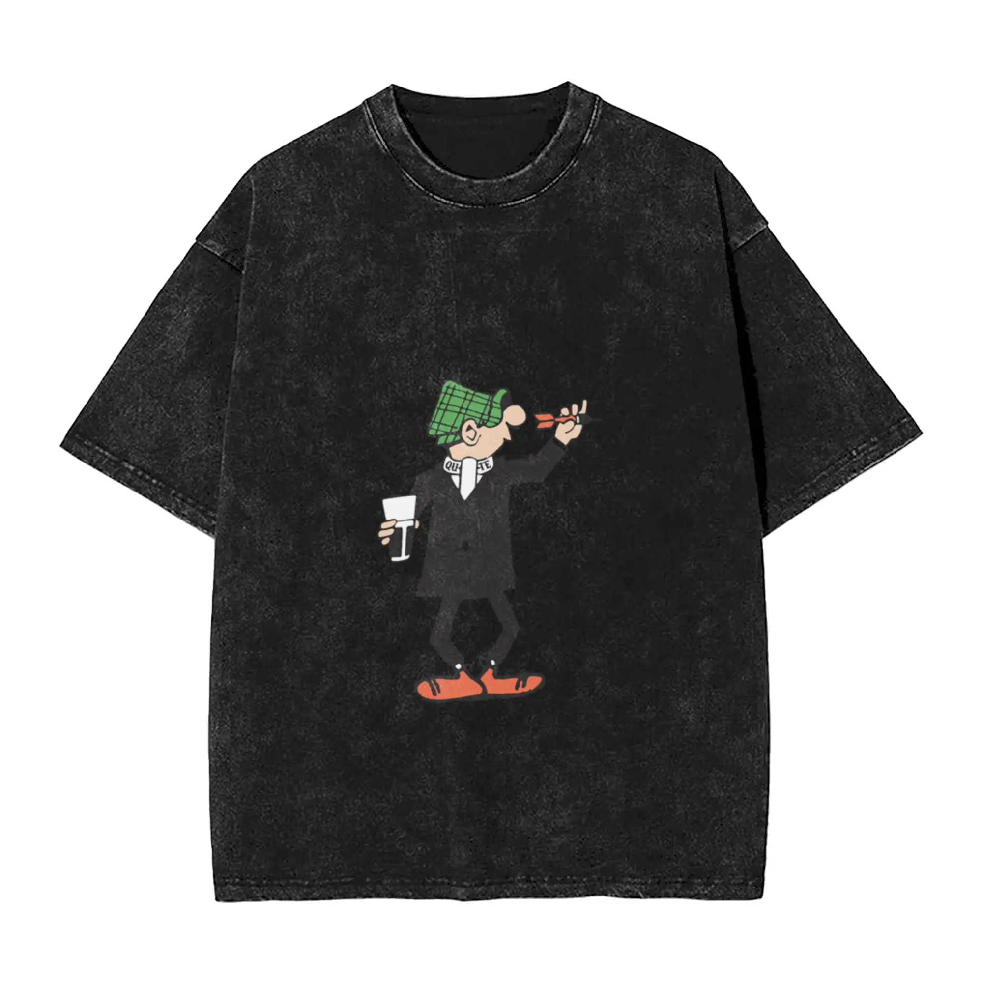 Dapper Dart Player with Pint Classic Cool A T-Shirt Oversized Short Sleeve Men's Women's Cotton Tees Tops