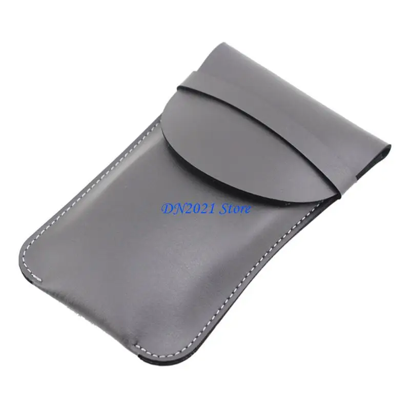 

F3KE Mouse Carrying for Case PU Leather Bag for Magic Mouse2 1 Gaming Mouse Lightwigh
