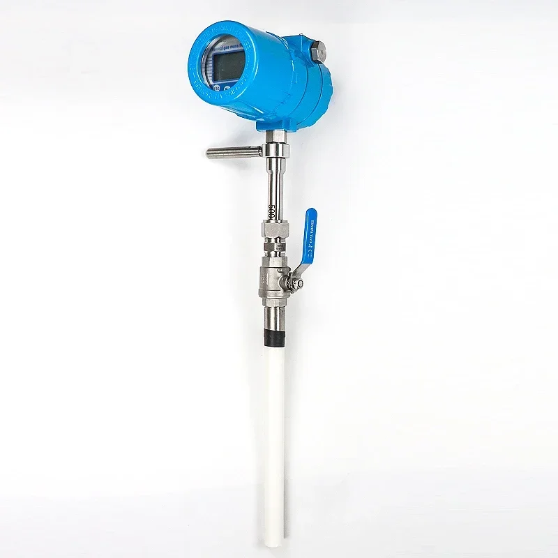 

DN100 Flange Connection Thermal Mass Flow Meter 1.6MPa Natural Gas